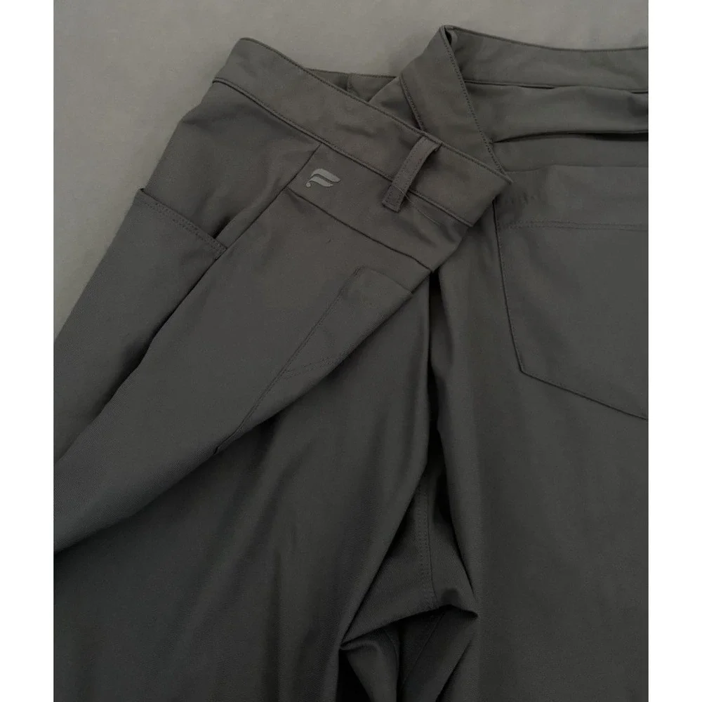 Fabletics Pants Mens Size 38 Dark Gray Performance Commuter Golf Outdoor